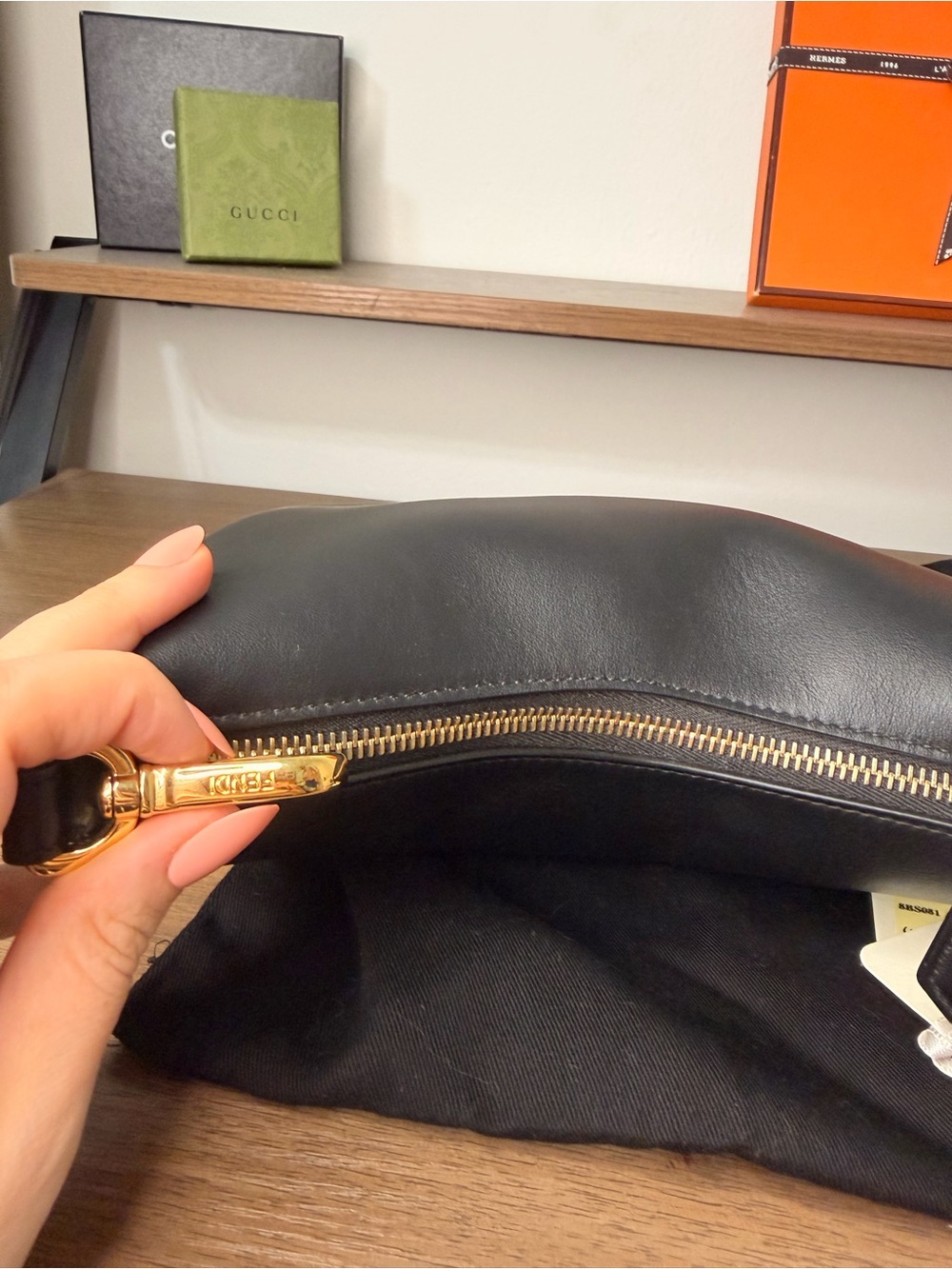 Authentic FENDI Fendigraphy Mini in Black - Brand New With Tags - Picture 6 of 15